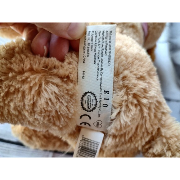 Nintendogs Labrador Golden Retriever Plush Stuffed Toy Nintendo 12 Inches Works - Picture 9 of 11